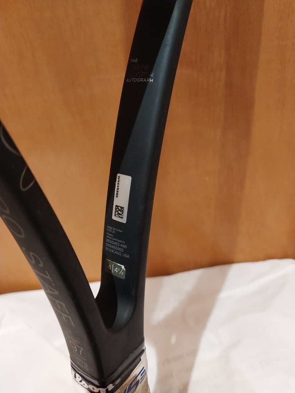 Wilson Pro Staff RF97 V13 340G 16x19 L4 Slightly Used Tennis Racket