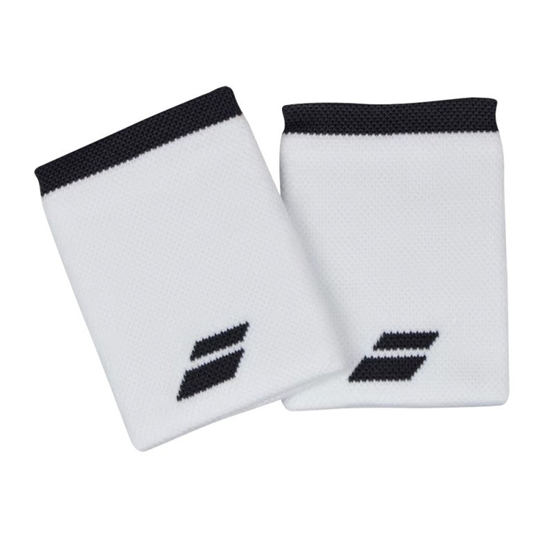 Babolat Logo Jumbo WristBand Black/White