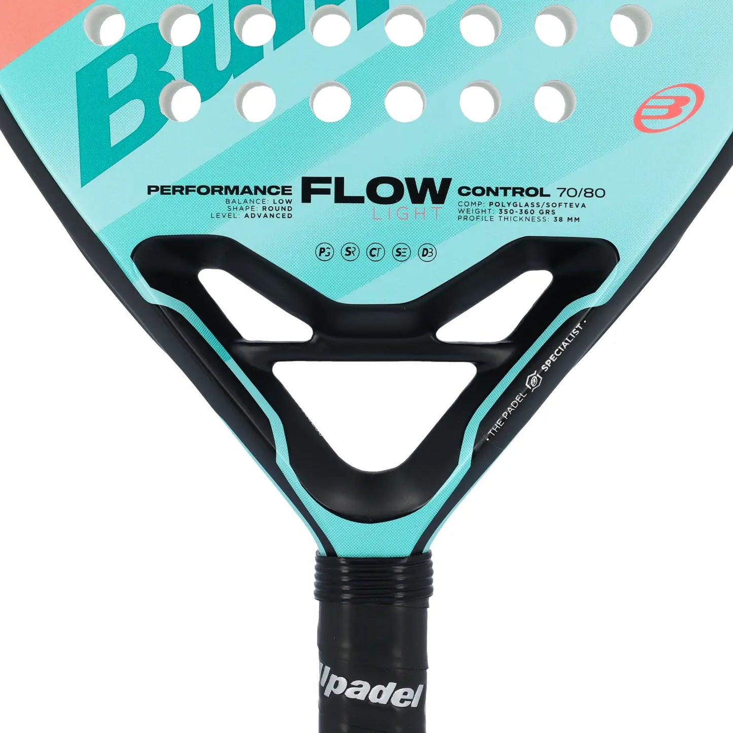BullPadel Flow Light 2024 Padel Racket