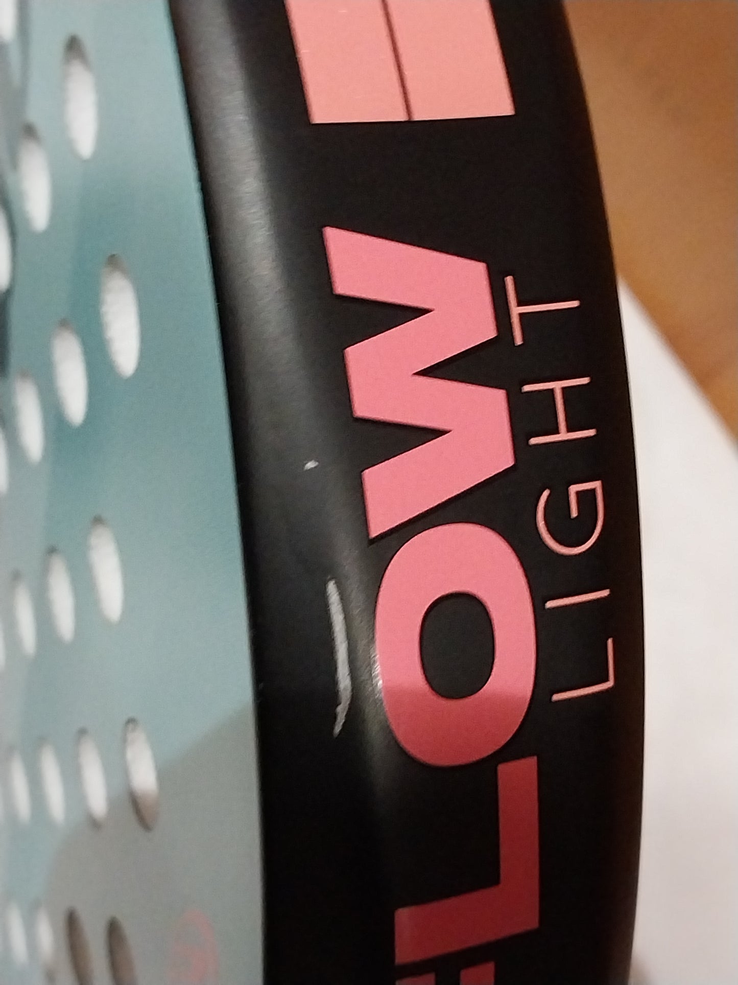 BullPadel Flow Light 2024 Padel Racket scratched