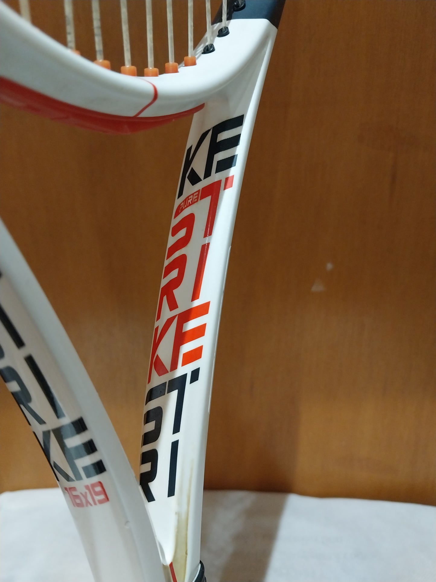 SLIGHTLY USED BABOLAT PURE STRIKE 16×19 RACKET