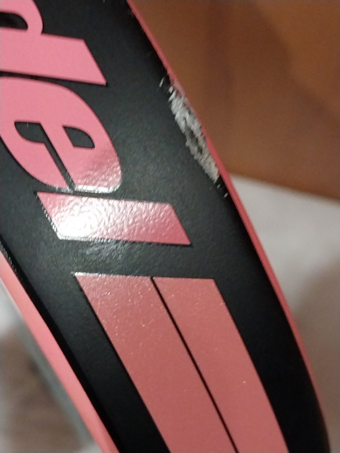 BullPadel Flow Light 2024 Padel Racket scratched