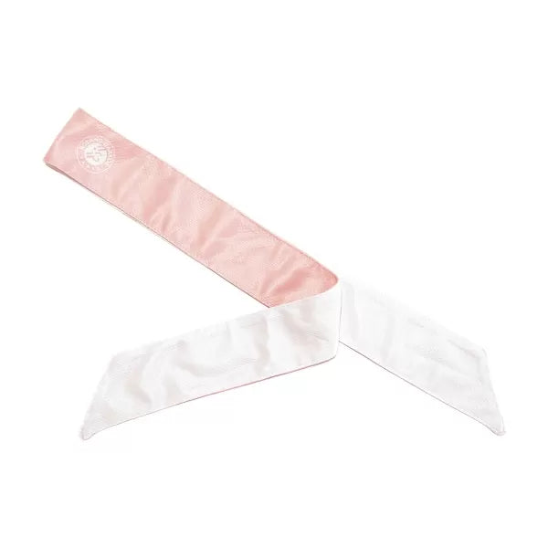 Roland Garros Perfomance Headband White/pink