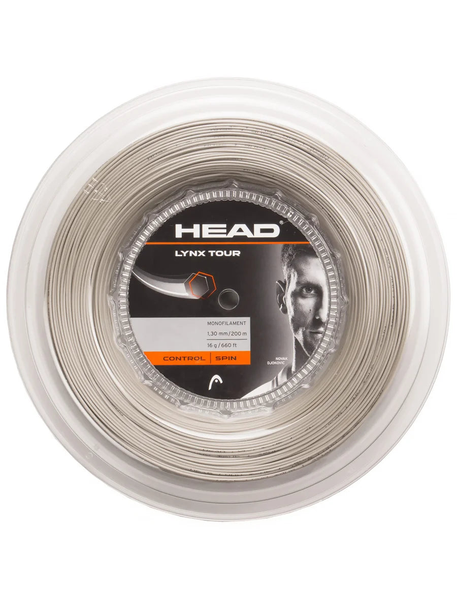 Head Lynx Tour 1.30/16 String Single Set Champagne