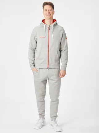 Babolat Men Exercise Hood Jacket Grey