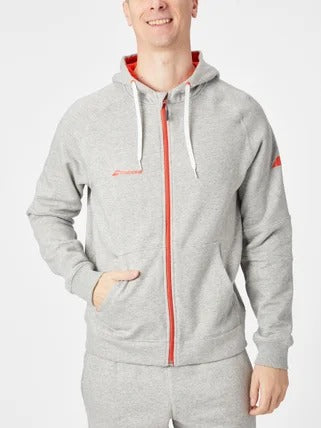Babolat Men Exercise Hood Jacket Grey