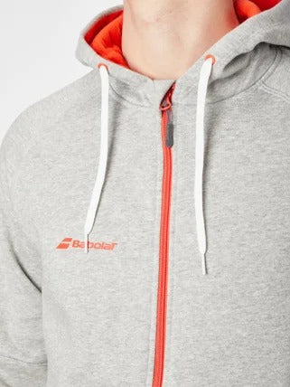 Babolat Men Exercise Hood Jacket Grey