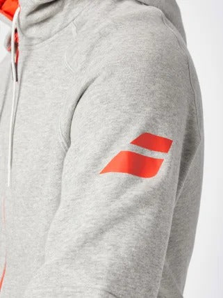 Babolat Men Exercise Hood Jacket Grey