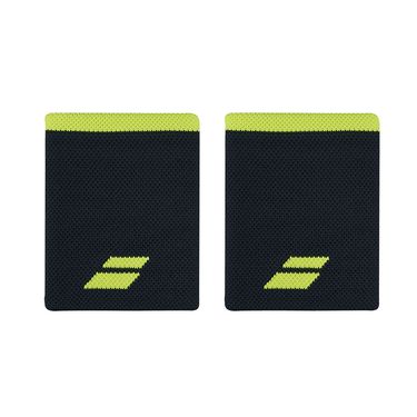 Babolat Logo Jumbo WristBand Black/Yellow