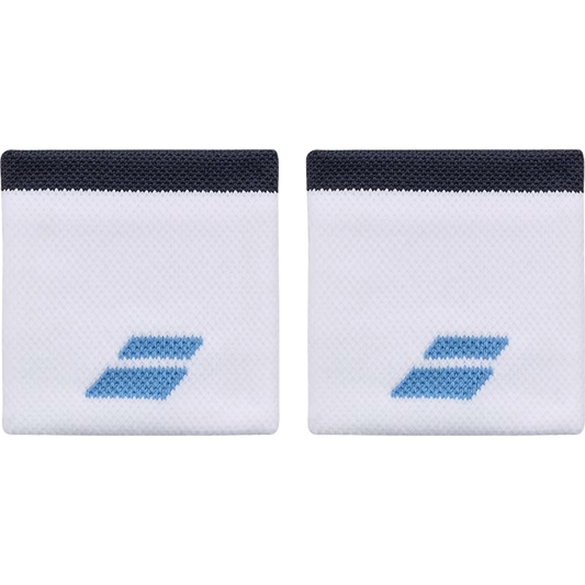 Babolat Logo Drive Wristbands White