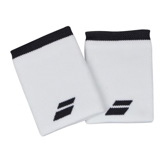 Babolat Logo Jumbo WristBand Black/White