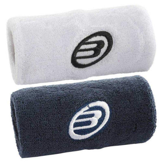BullPadel WristBand White/blue BPMU 252