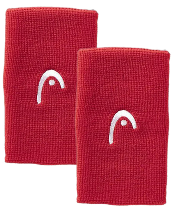 HEAD Wristbands Logo Large RED