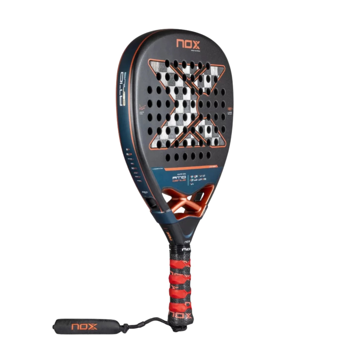 Nox AT10 Genius Attack 18K 2025 Padel Racket Agustin Tapia