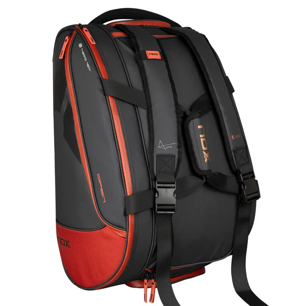 NOX Luxury  Open Series Black/Red Padel Bag