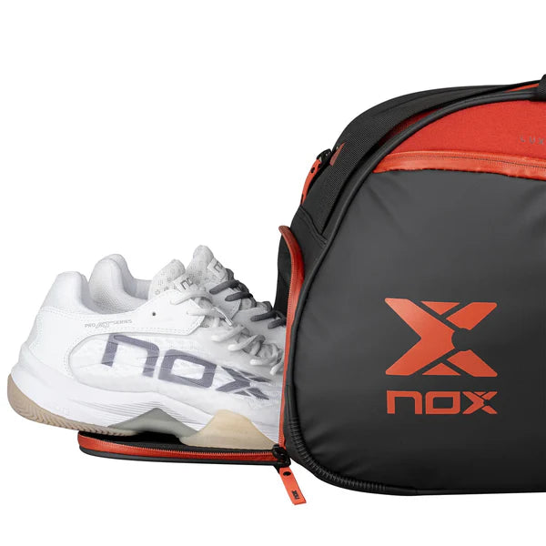 NOX Luxury  Open Series Black/Red Padel Bag