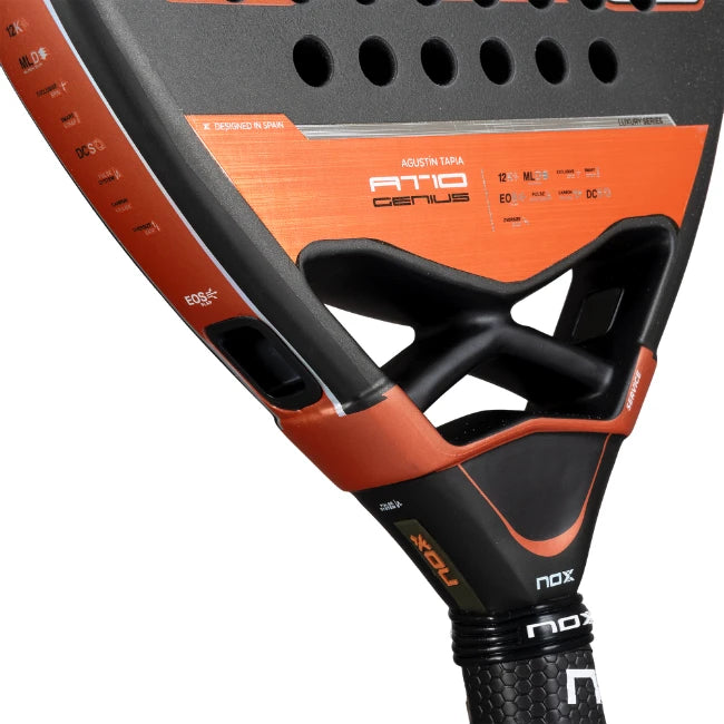 Nox AT10 Genius Attack 12k 2025 Ugustin Tapia Padel Racket