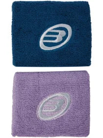 BullPadel Basic 2p Short WristBand Purple /Navy