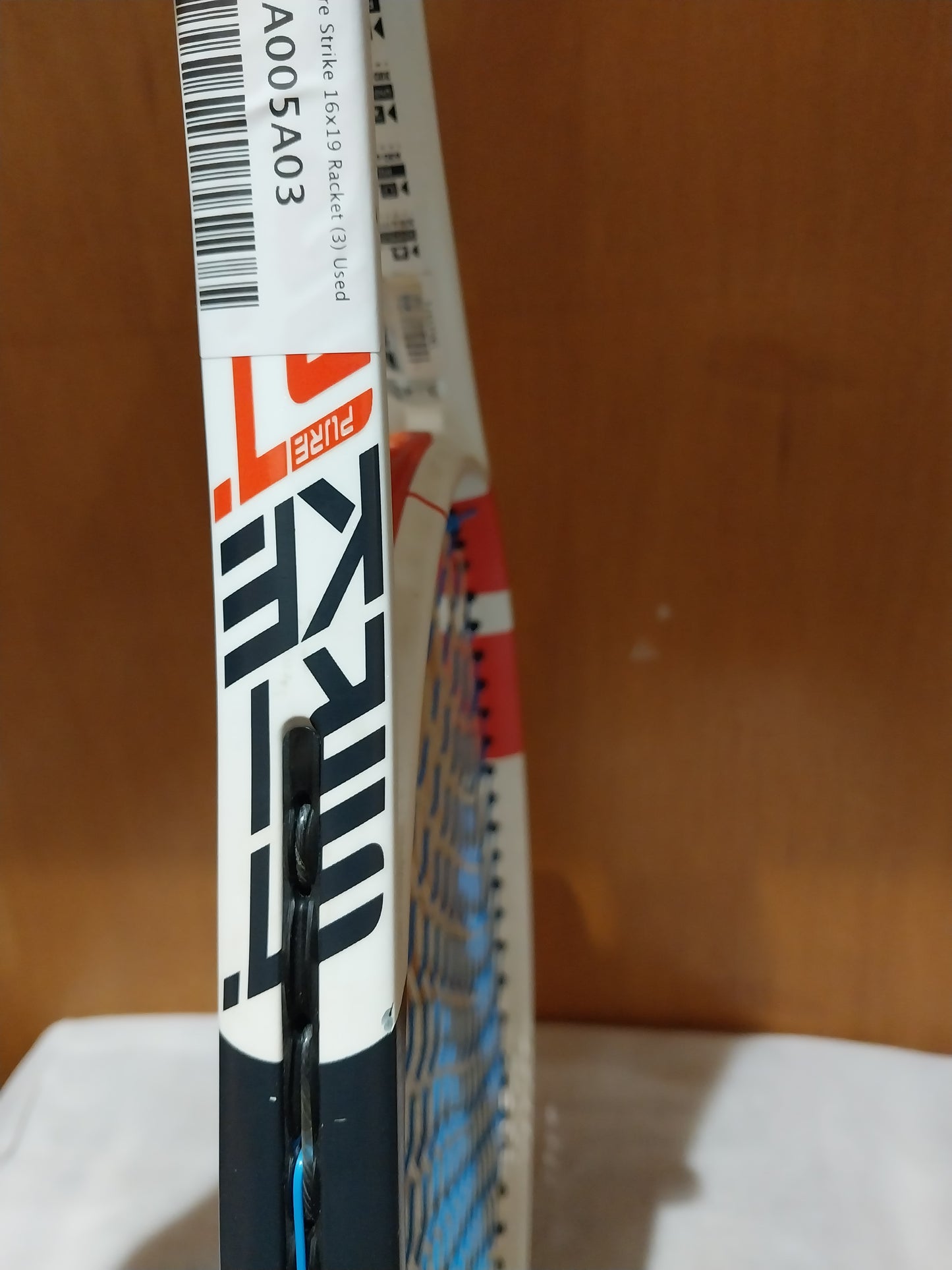 SLIGHTLY USED BABOLAT PURE STRIKE 16×19 RACKET