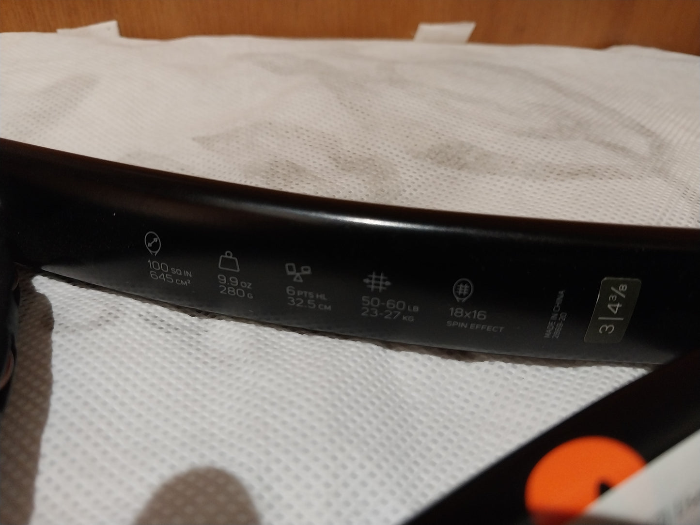 Wilson Burn 100 Ls Tennis Racket (L3) Slightly Used