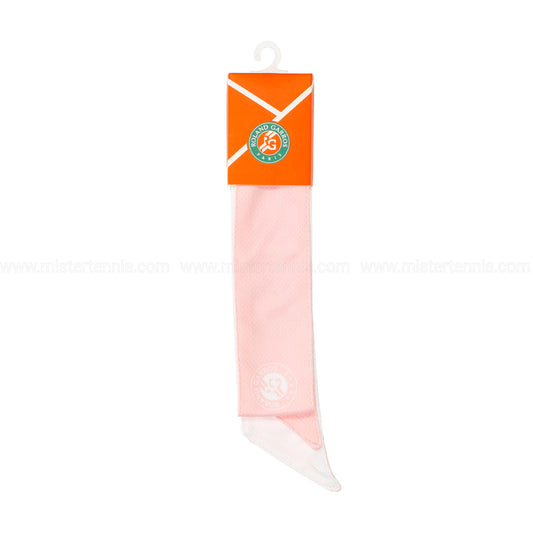Roland Garros Perfomance Headband White/pink
