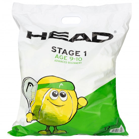 Head TIP Green Stage 1 / 72-Ball Bag